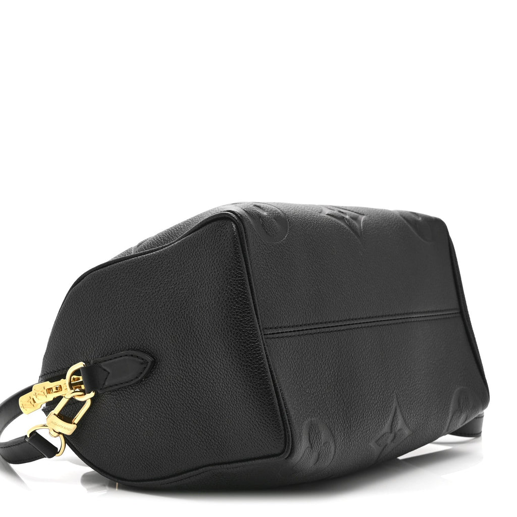 Louis Vuitton Empreinte Monogram Giant Speedy Bandouliere 25 Black