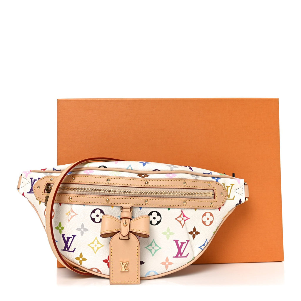 Louis Vuitton LV X TM Monogram Multicolor High Rise Bumbag White