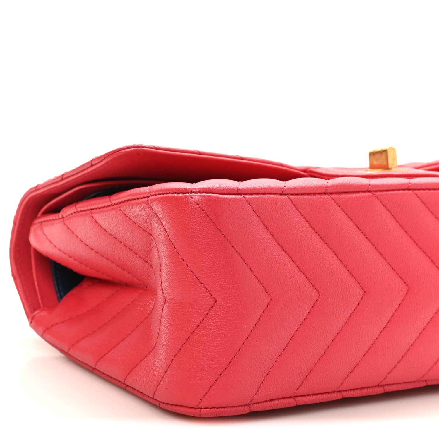 Chanel Sheepskin Chevron Quilted 2.55 Reissue 225 Flap Dark Pink
