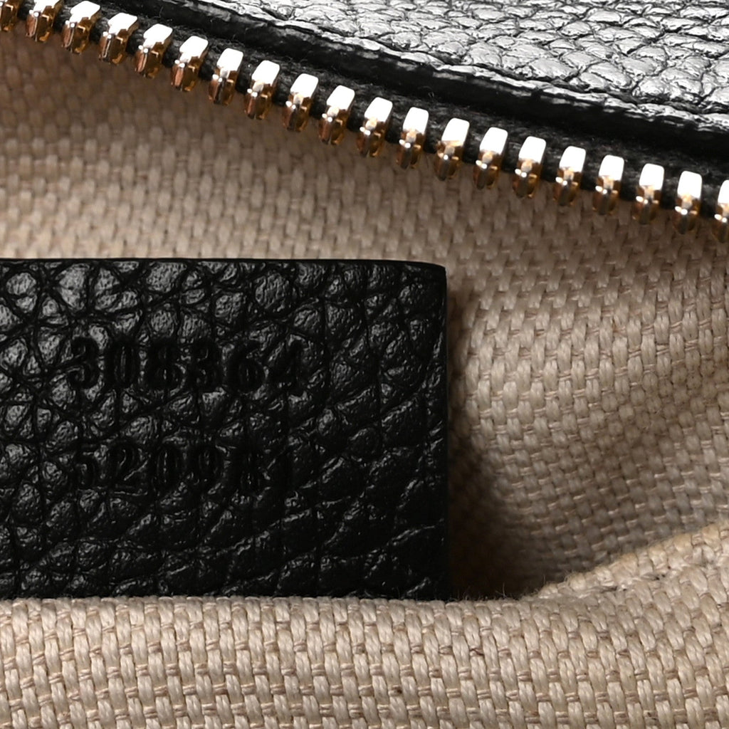 Gucci Pebbled Calfskin Small Soho Disco Bag Black