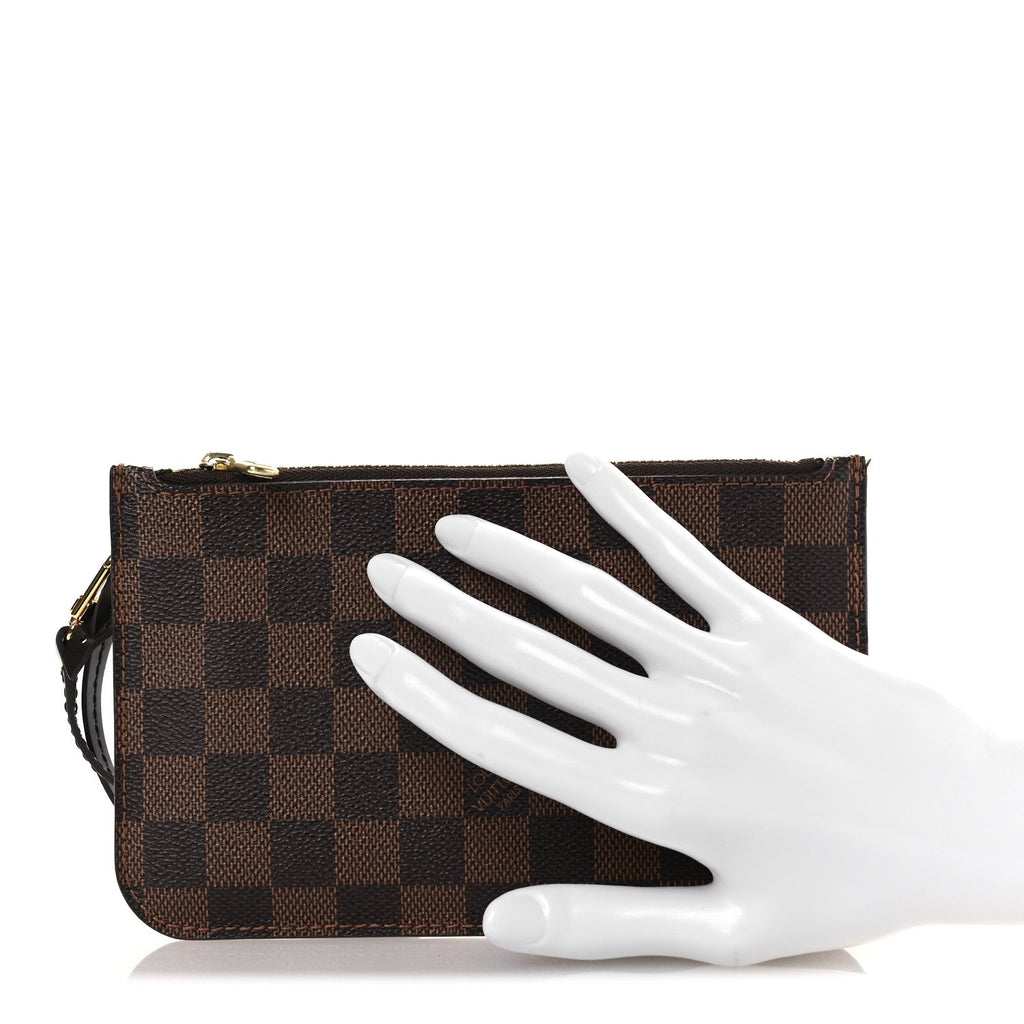 Louis Vuitton Damier Ebene Neverfull PM Pochette
