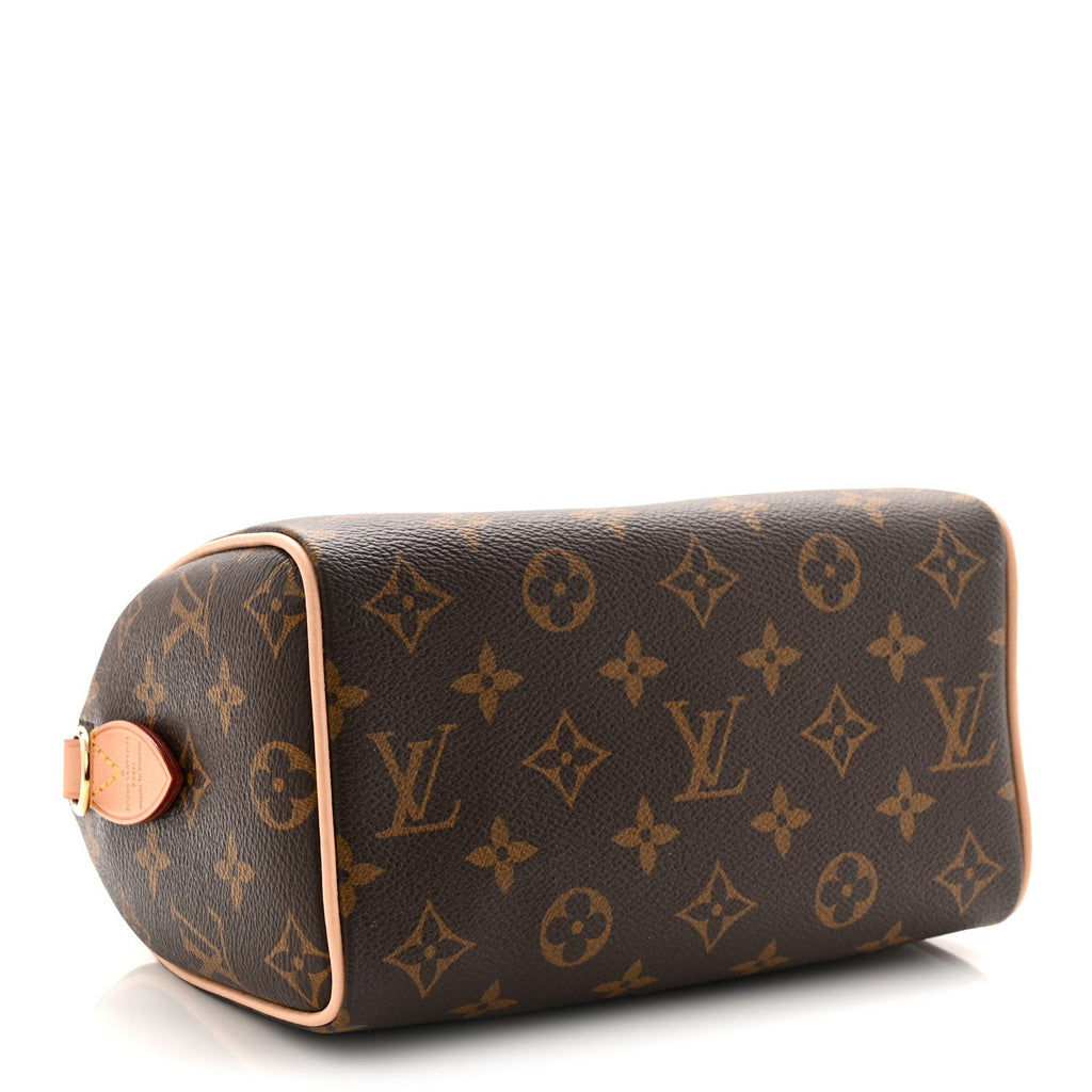 Louis Vuitton Monogram Speedy Bandouliere 20 Black