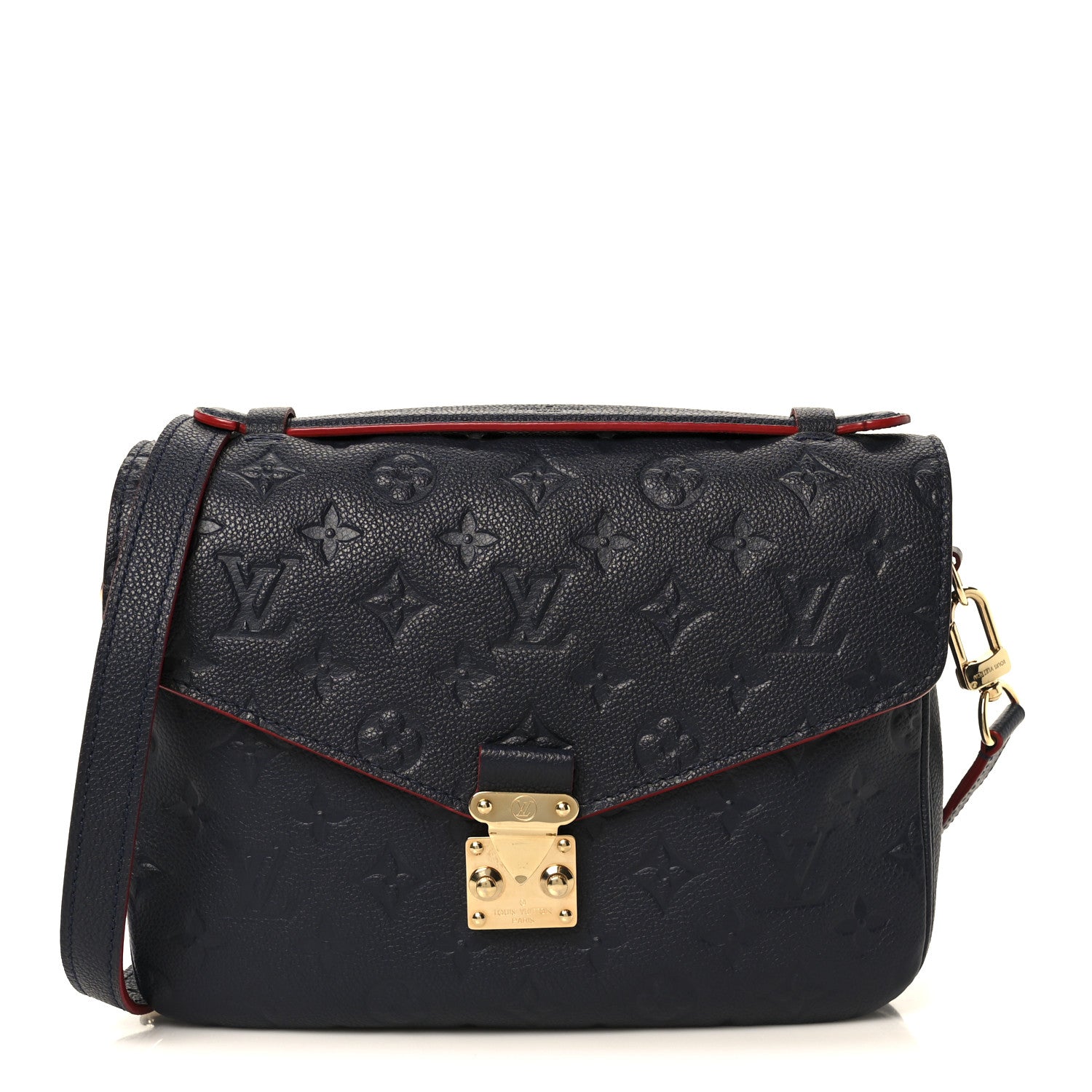 Louis Vuitton Empreinte Pochette Metis Marine Rouge