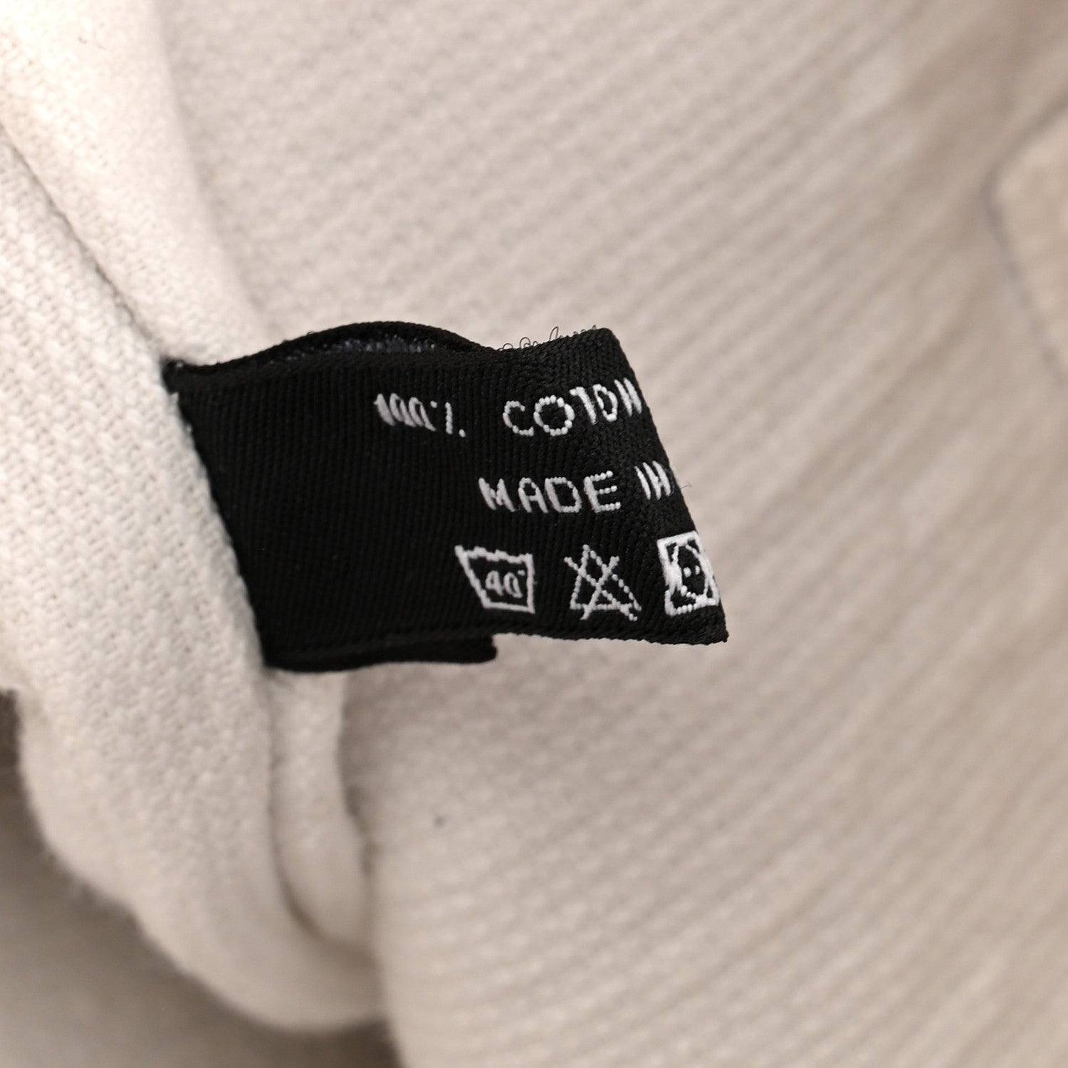 Chanel Terry Cotton CC Beach Tote Towel Set Black White