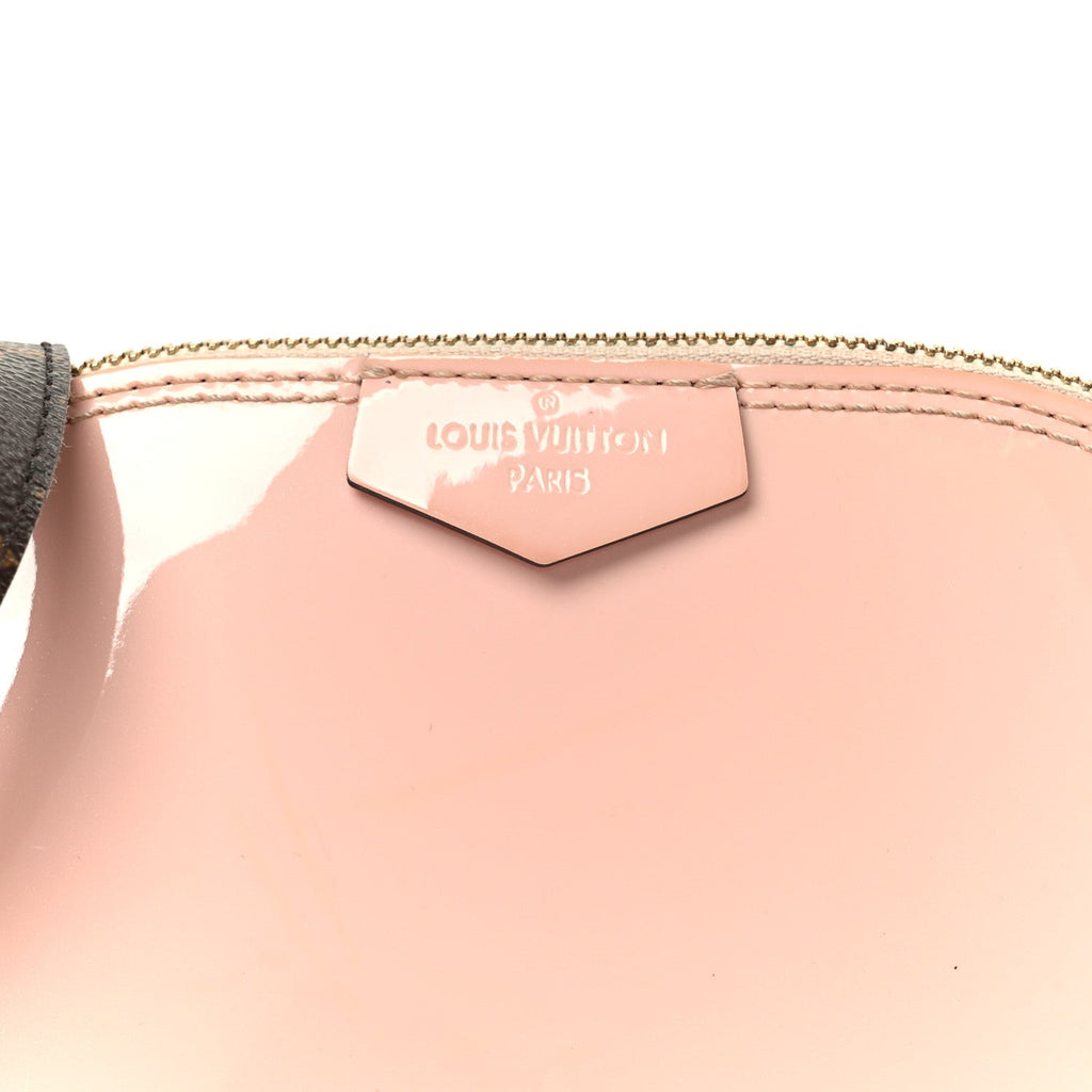 Louis Vuitton Vernis Monogram Alma Mini Rose Ballerine