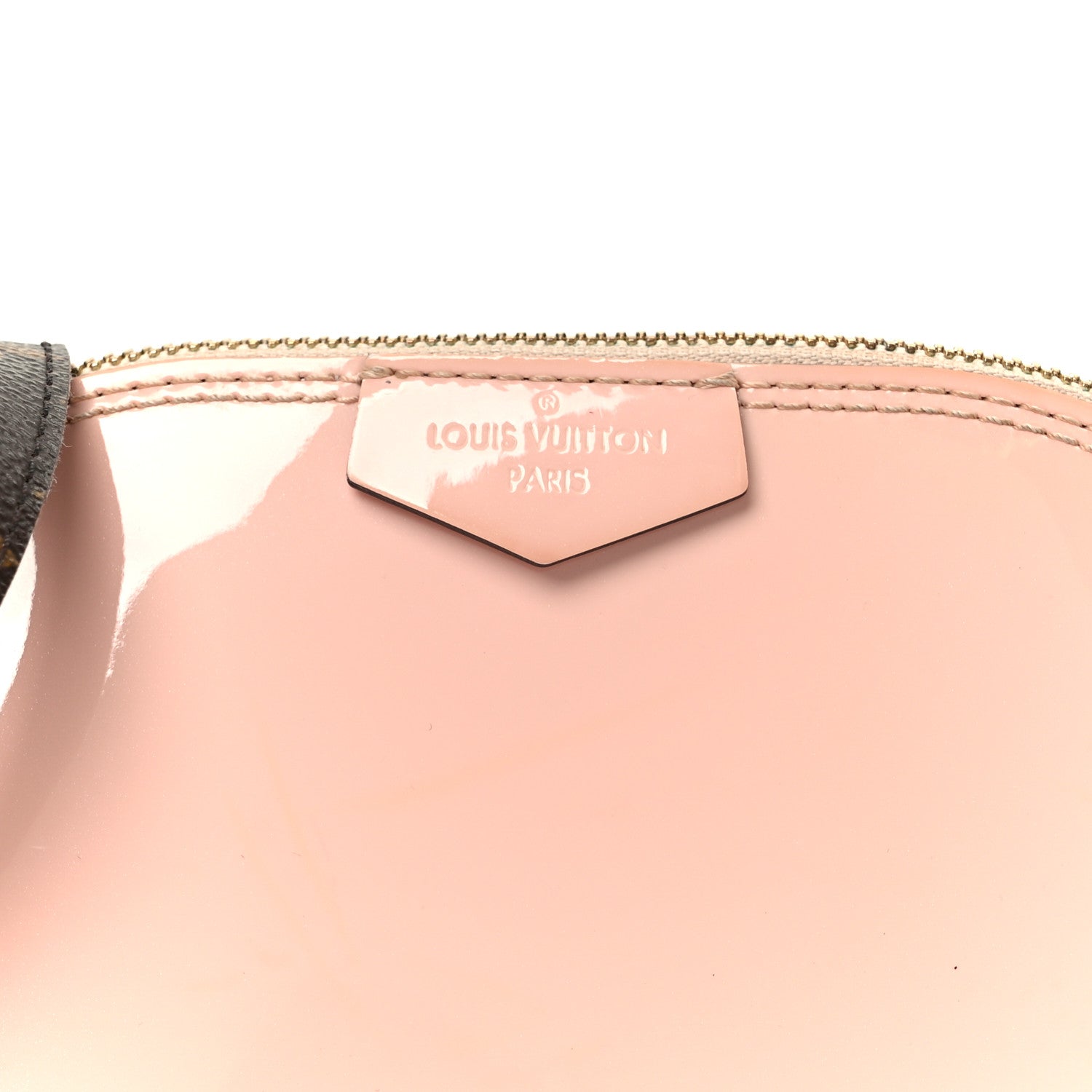 Louis Vuitton Vernis Monogram Alma Mini Rose Ballerine