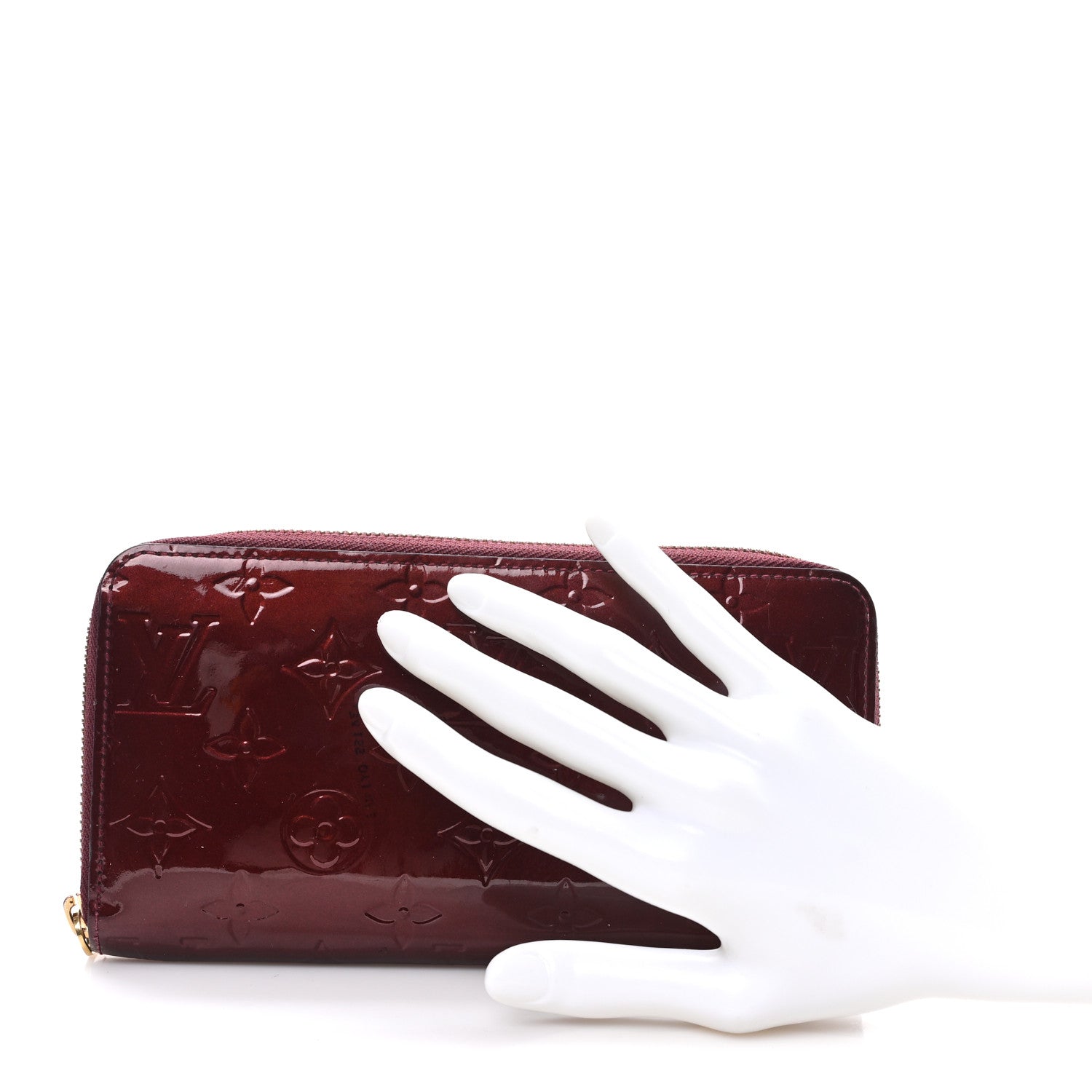 Louis Vuitton Vernis Zippy Wallet Rouge Fauviste