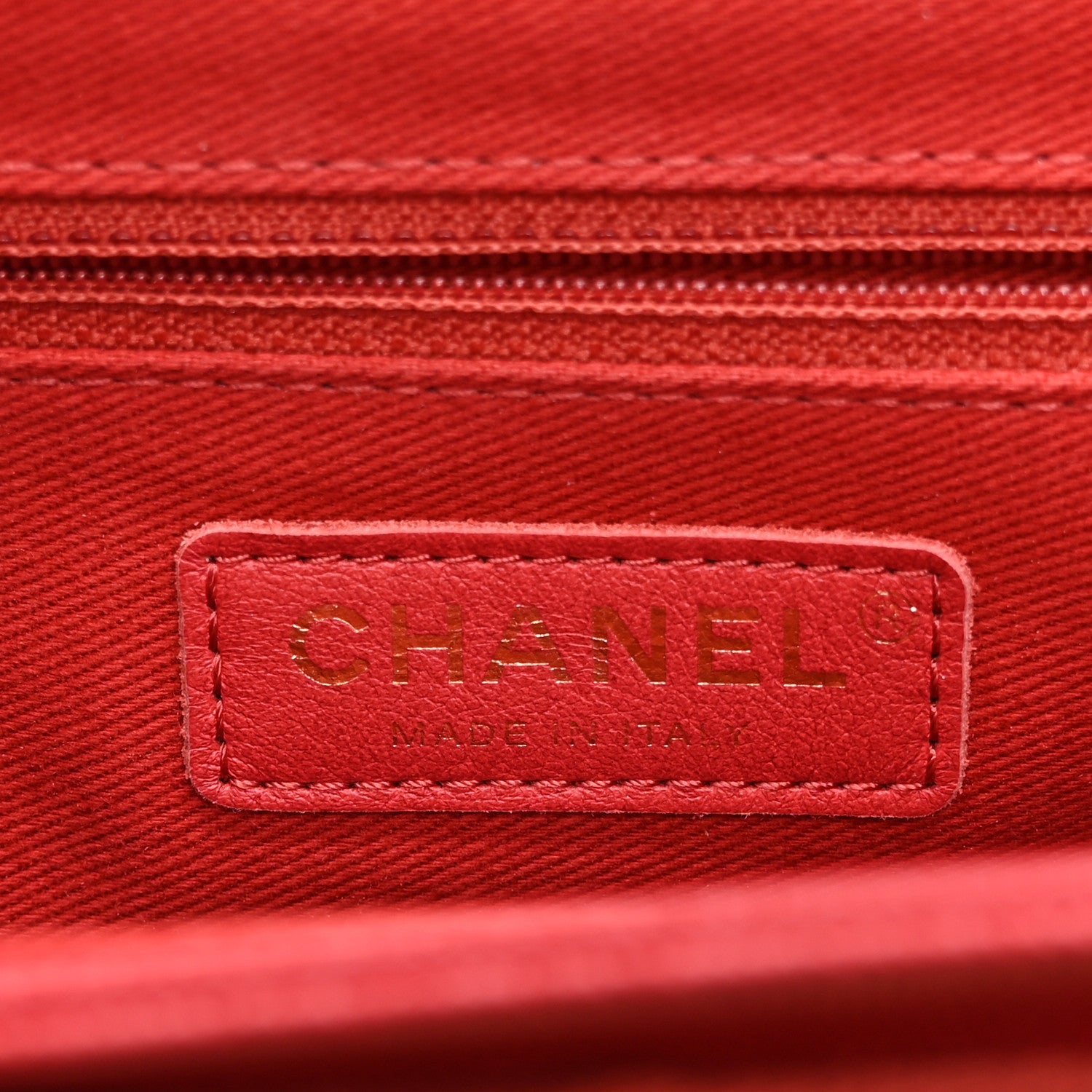 Chanel Caviar Quilted Small Business Affinity Flap Red