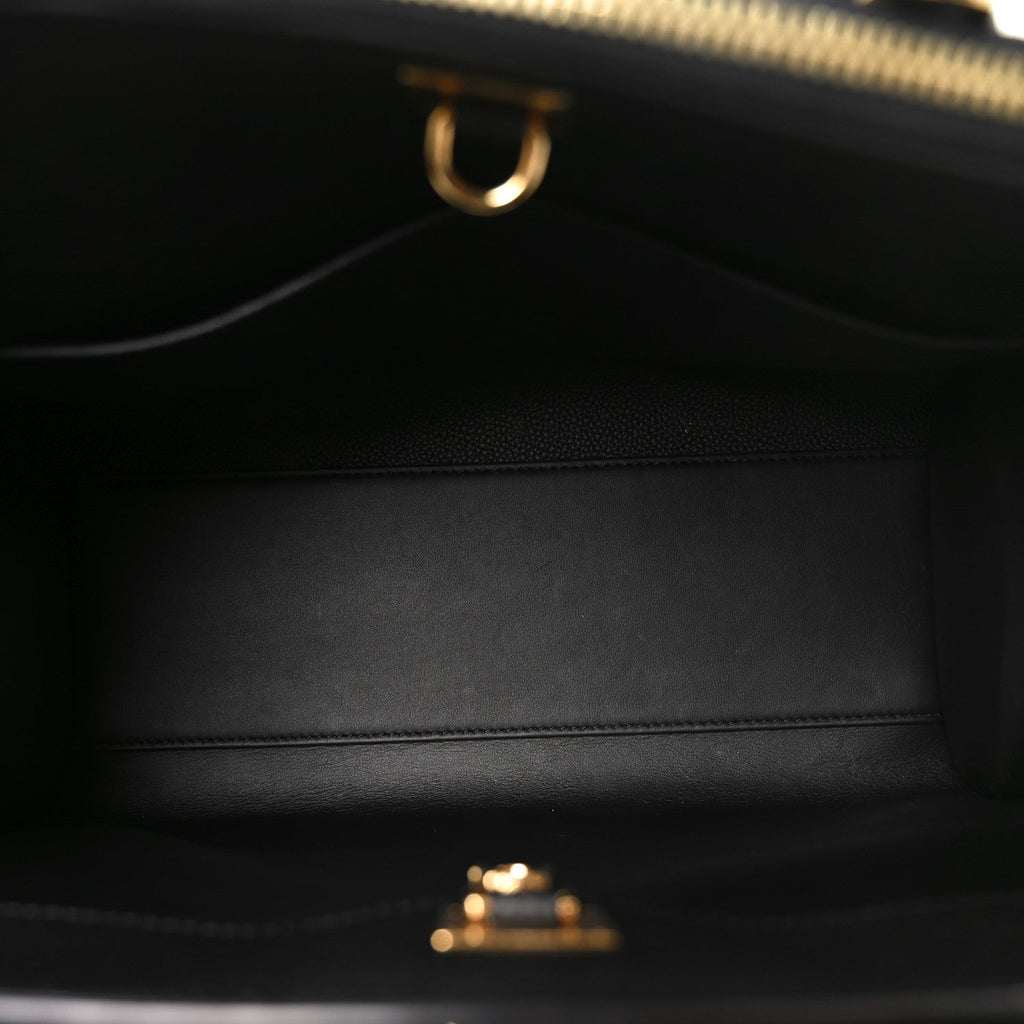 Louis Vuitton Taurillon City Steamer MM Black