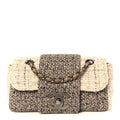 Chanel Tweed Small Fantasy Flap Grey