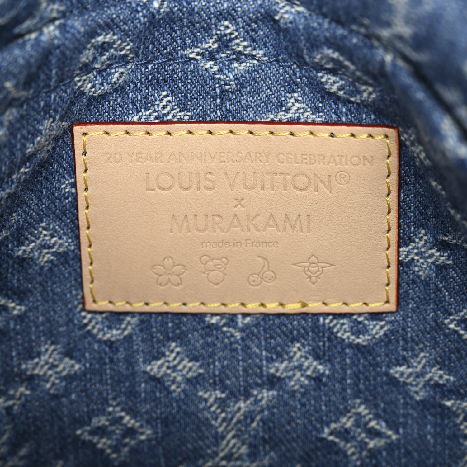 Louis Vuitton LV X TM Monogram Denim Cerises Sunset