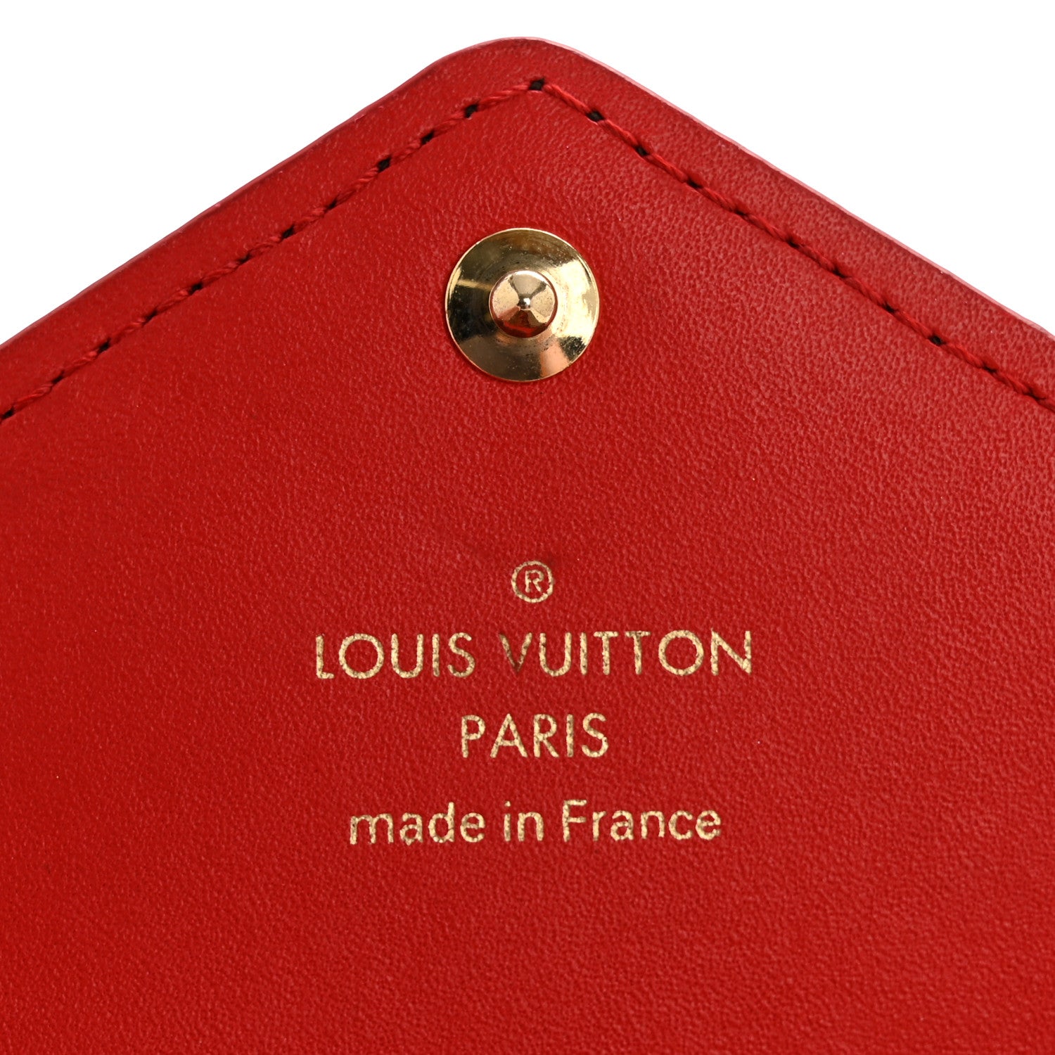 Louis Vuitton Monogram Medium Kirigami Pochette Insert Coquelicot