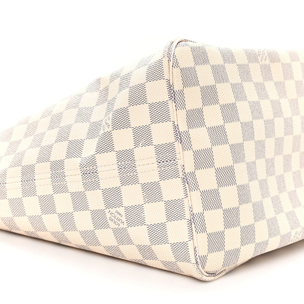 Louis Vuitton Damier Azur Neo Neverfull GM Rose Ballerine