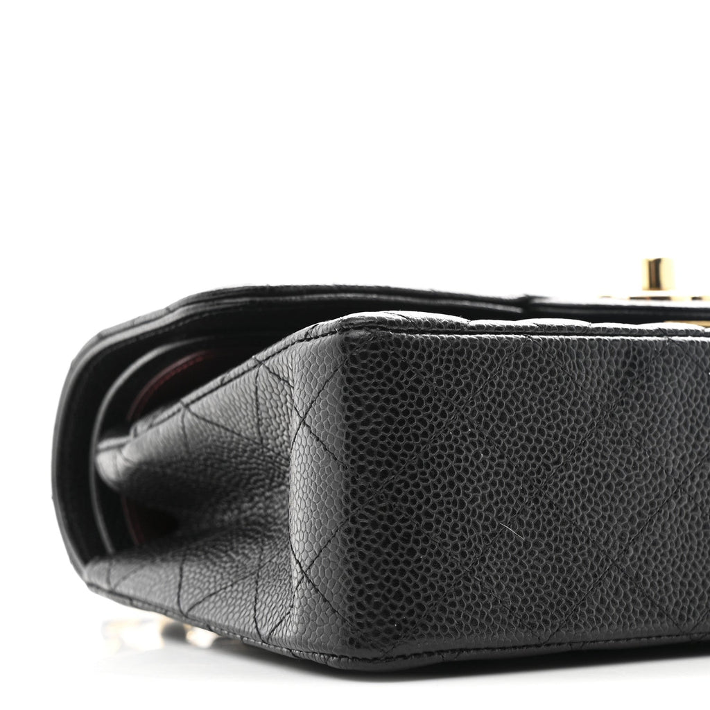Chanel Caviar Quilted Small Double Flap Black