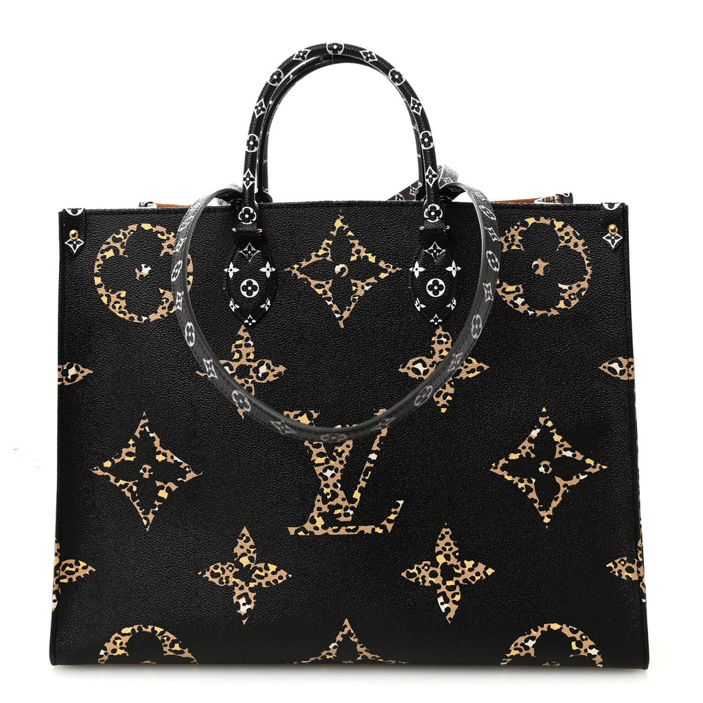 Louis Vuitton Monogram Giant Jungle Onthego GM Black