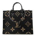 Louis Vuitton Monogram Giant Jungle Onthego GM Black