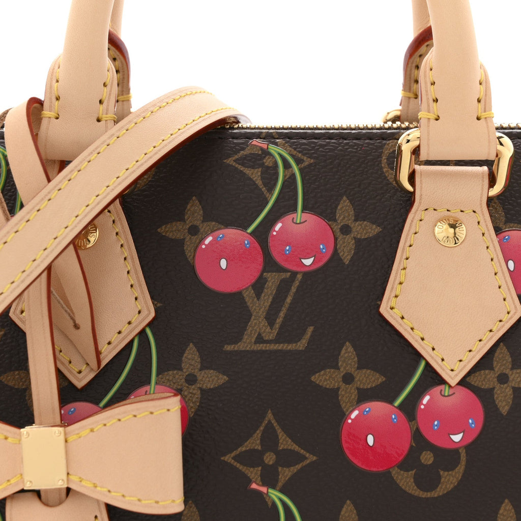 Louis Vuitton LV X TM Monogram Cerises Speedy Bandouliere 20