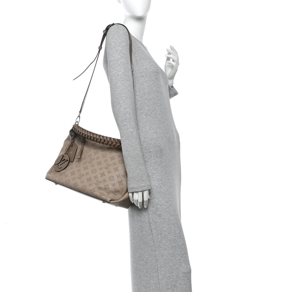 Louis Vuitton Mahina Beaubourg Hobo MM Galet