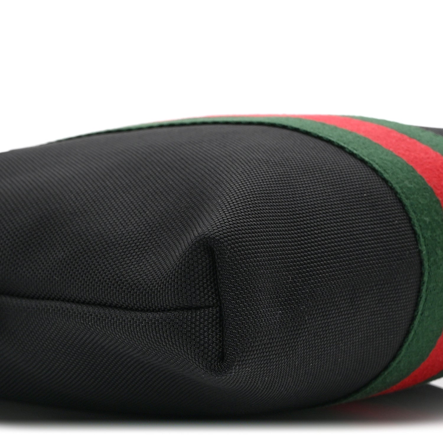 Gucci Techno Canvas Web Messenger Bag Black