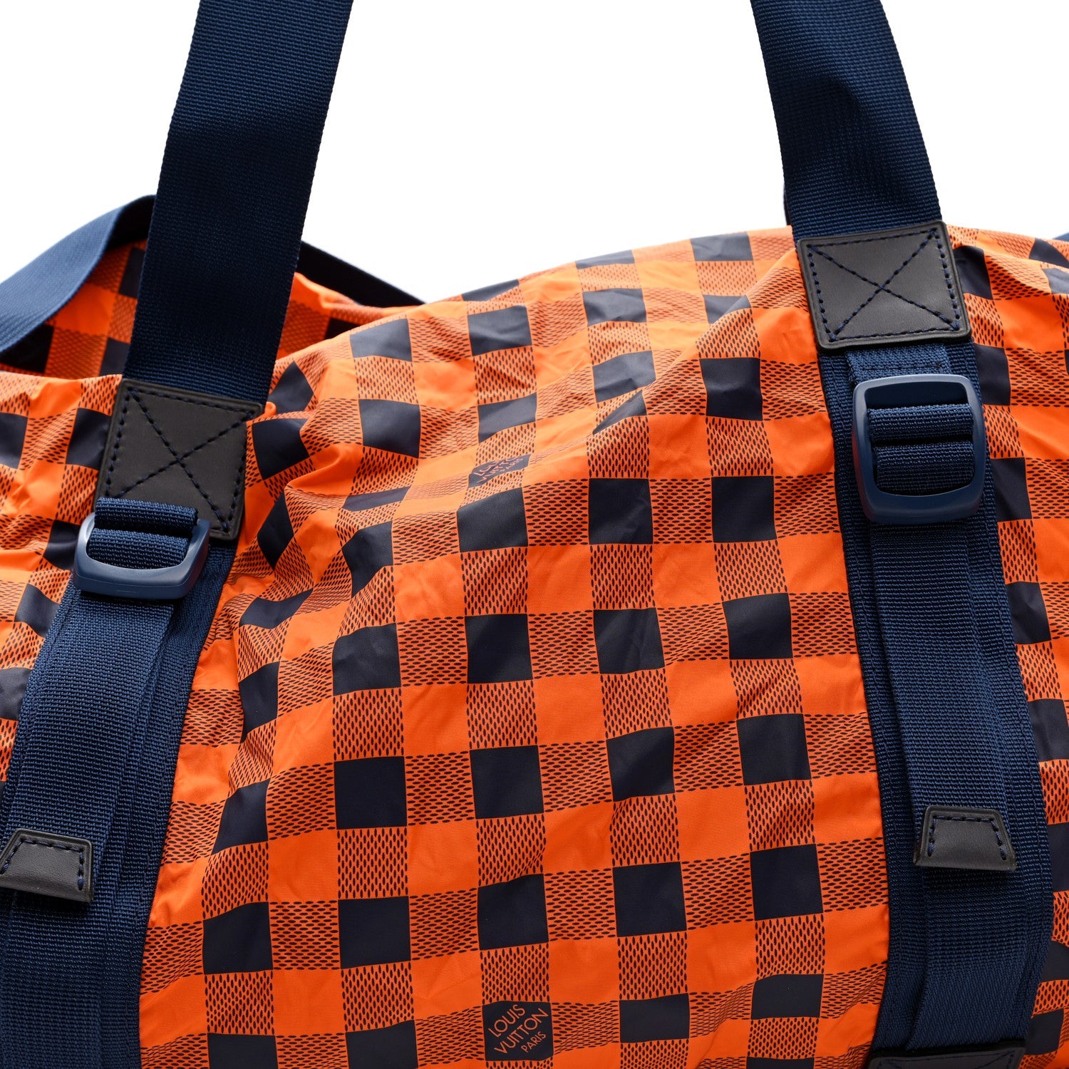 Louis Vuitton Nylon Damier Masai Adventure Practical Orange