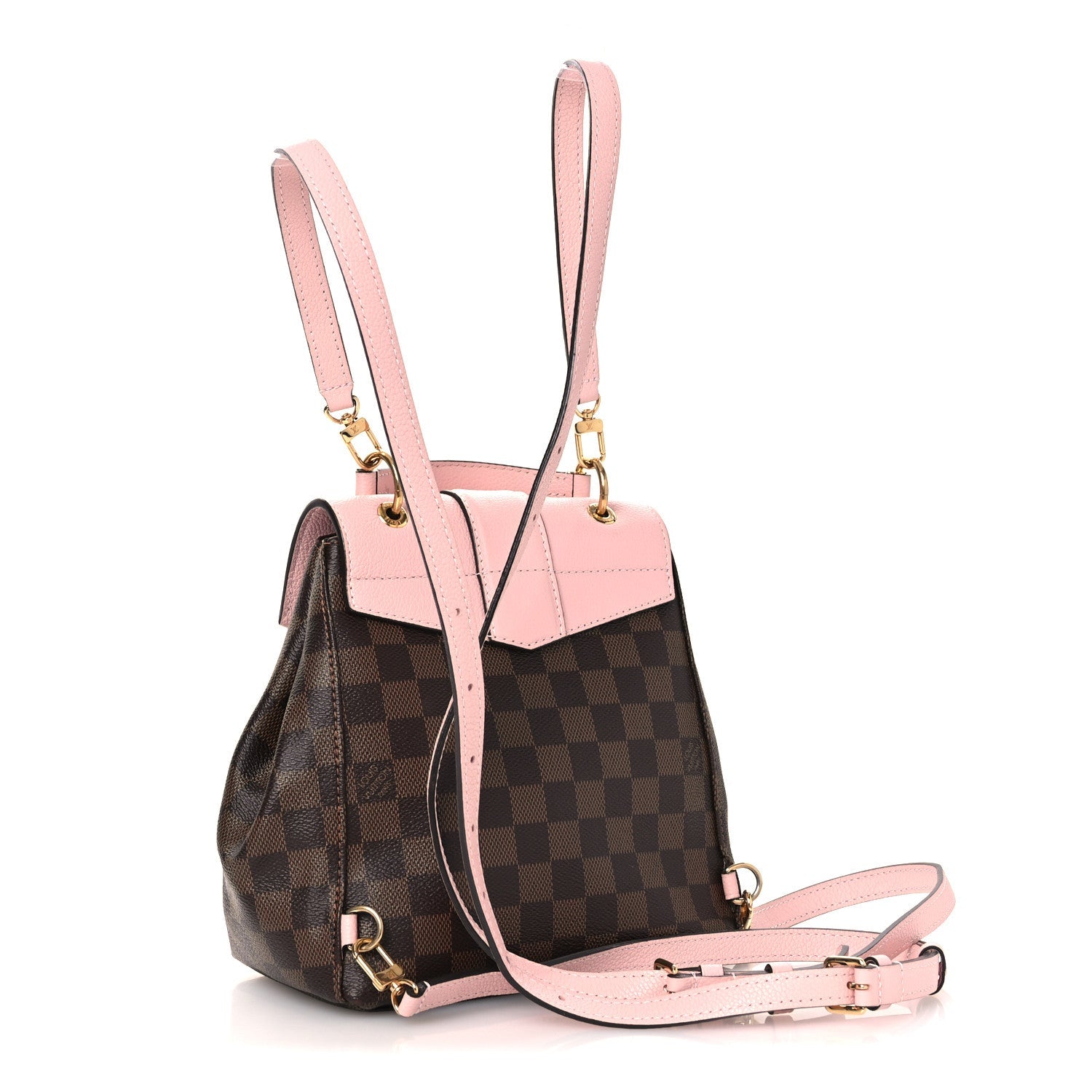 Louis Vuitton Damier Ebene Clapton Backpack Magnolia