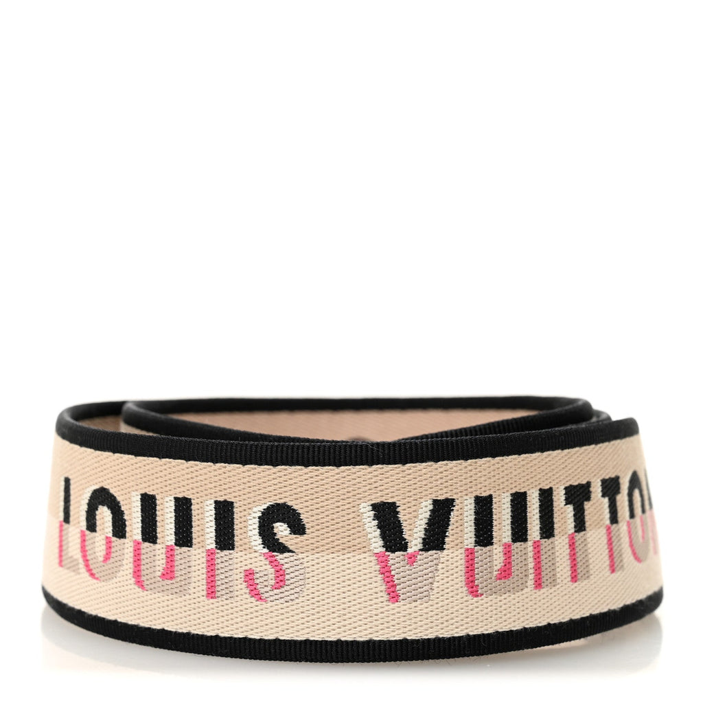 Louis Vuitton Jacquard Diane Shoulder Strap Black