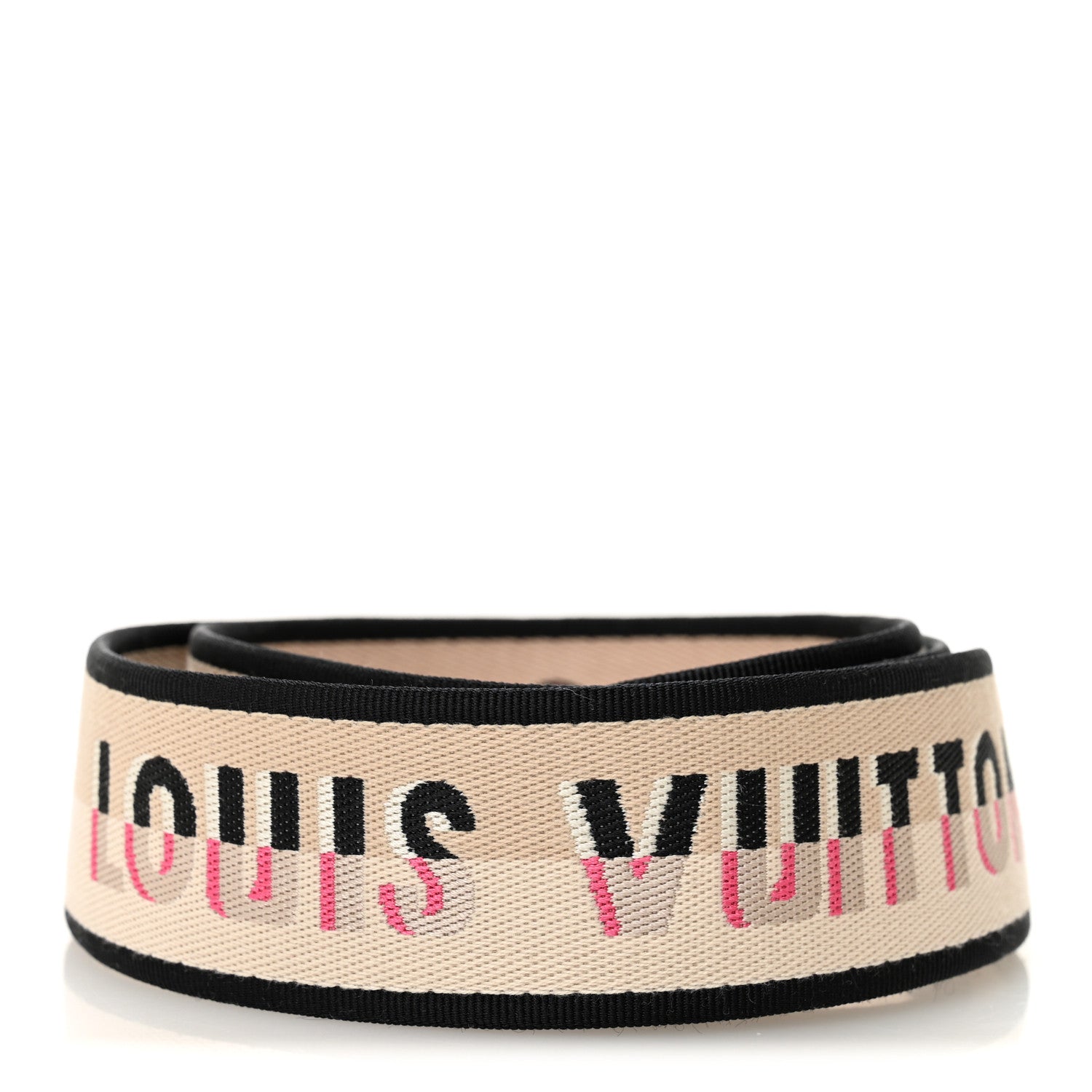Louis Vuitton Jacquard Diane Shoulder Strap Black