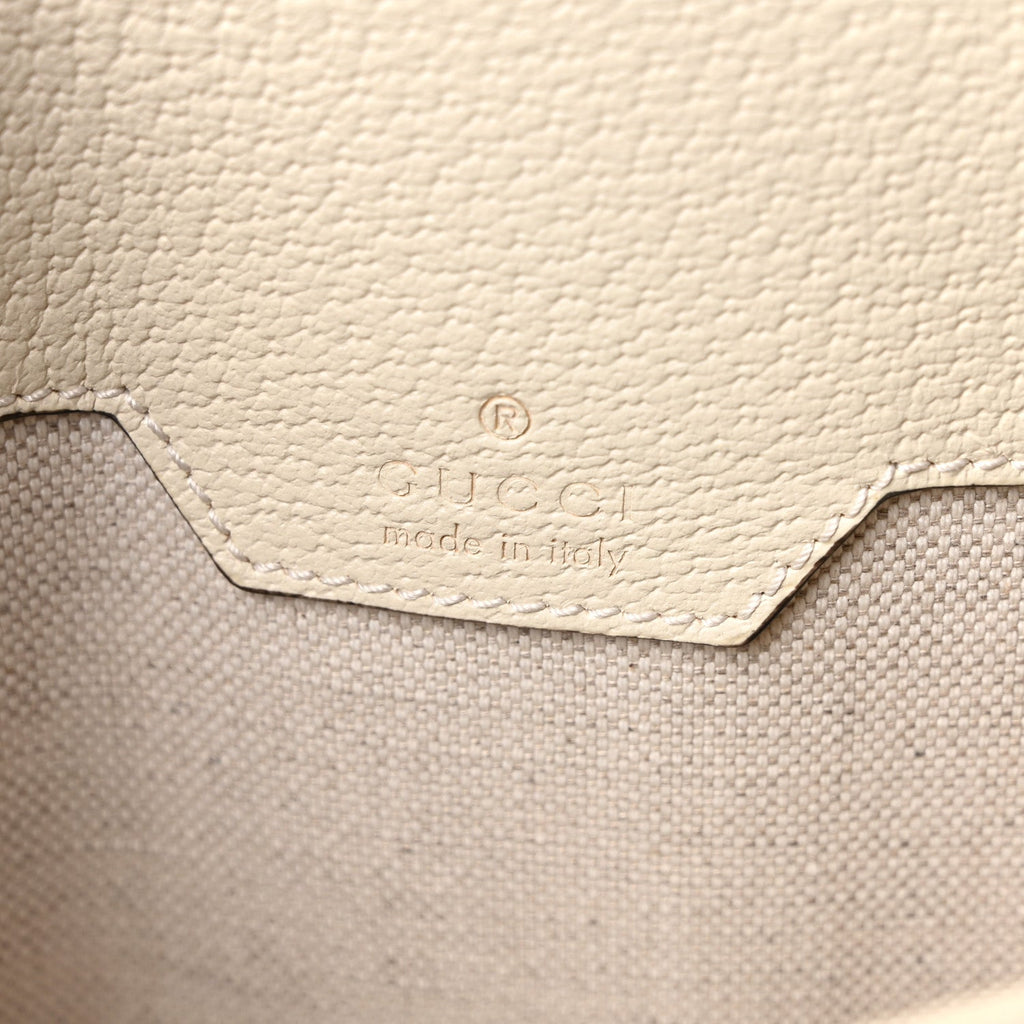 Gucci GG Supreme Monogram Web Small Ophidia Belt Bag 90 36 Beige Ebony White