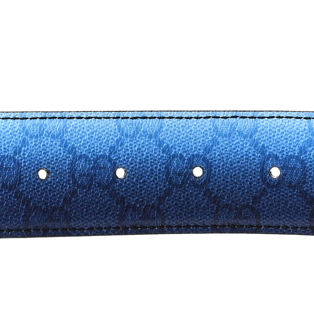 Gucci Interlocking Gradient GG Chroma Belt 85 34 Blue