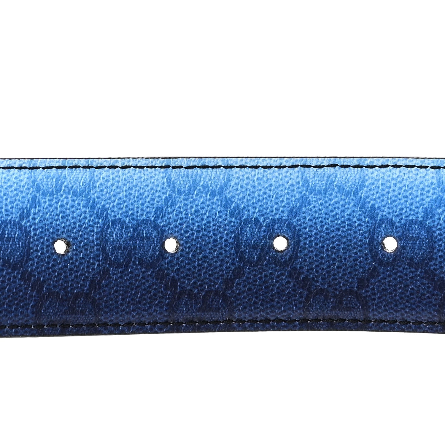Gucci Interlocking Gradient GG Chroma Belt 85 34 Blue