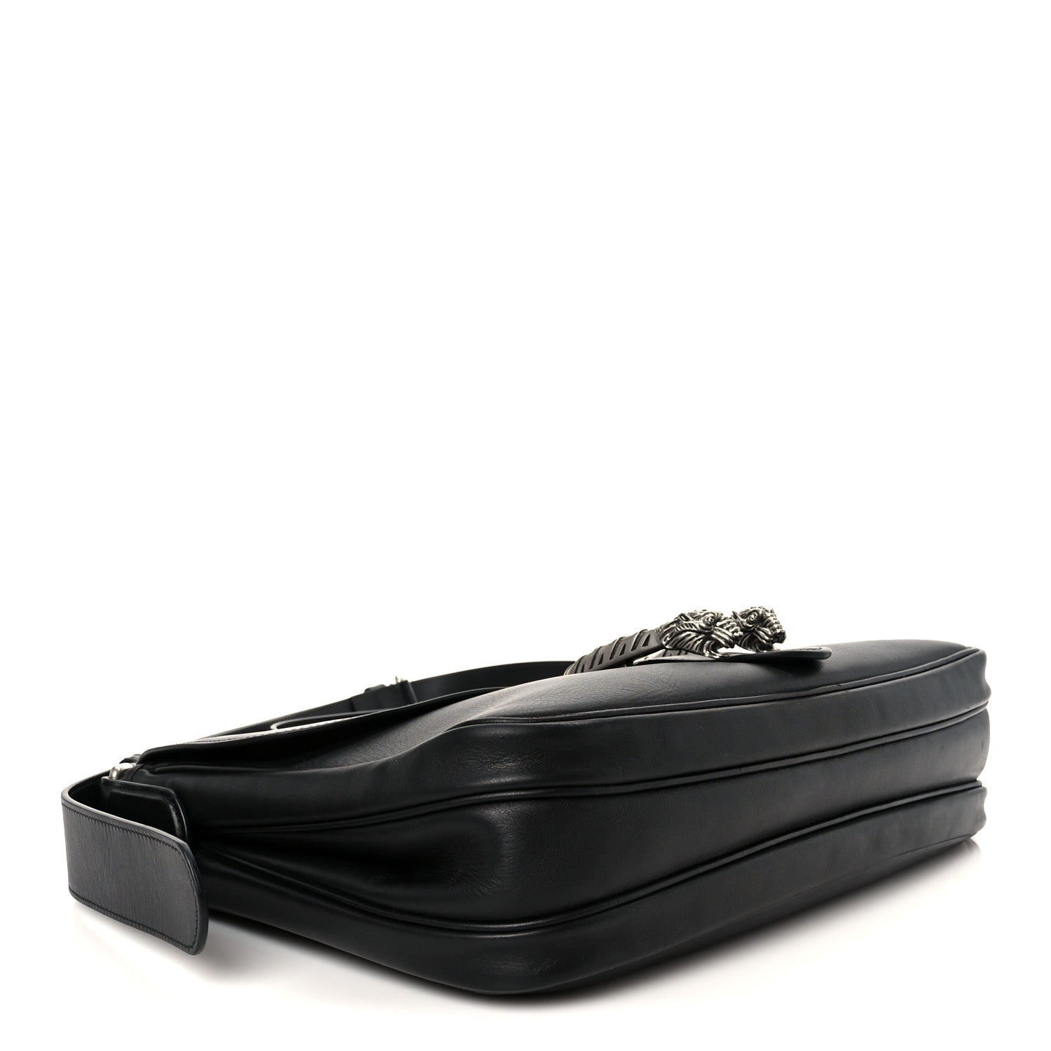 Gucci Calfskin Dionysus Messenger Bag Black