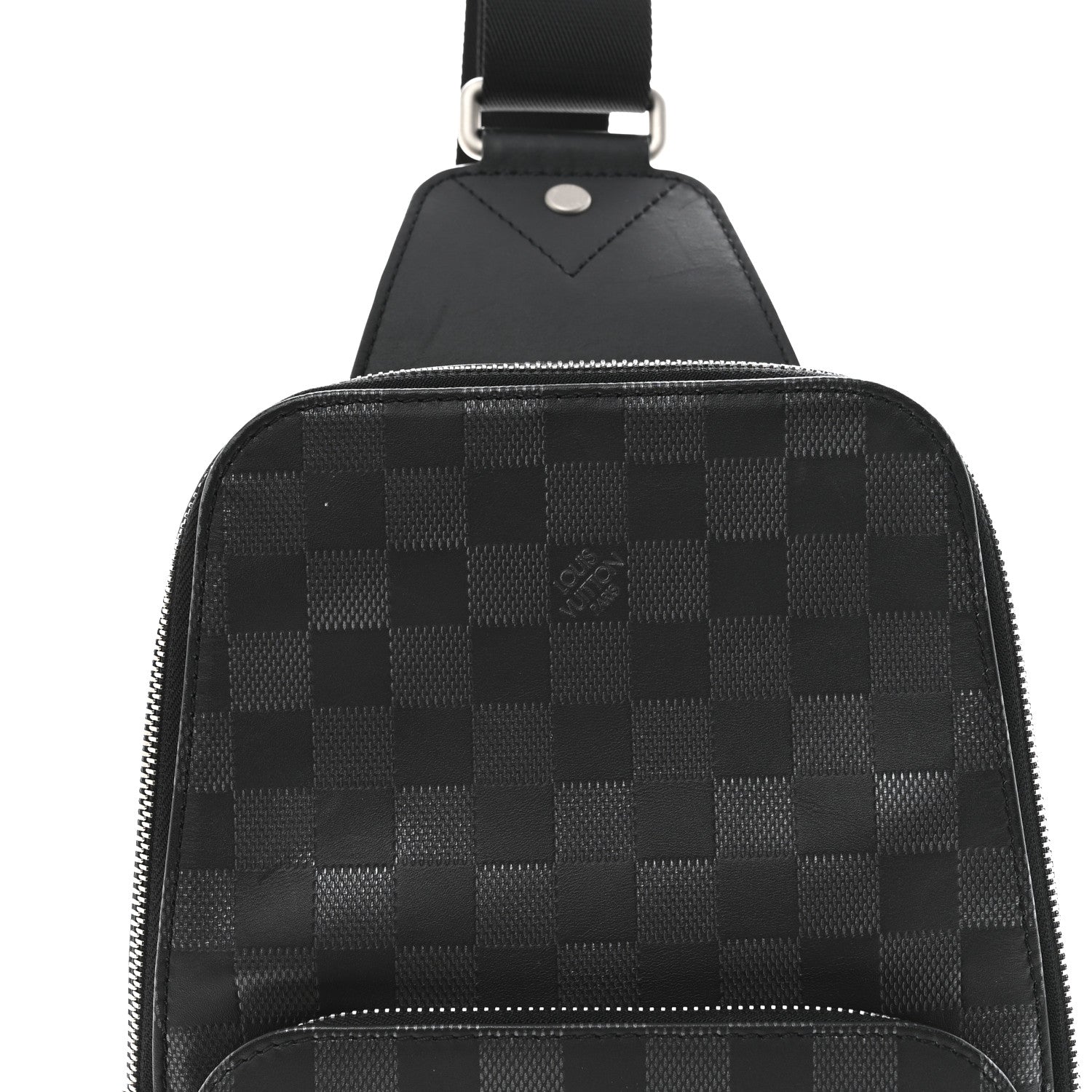 Louis Vuitton Damier Graphite Avenue Sling Bag Onyx Silver