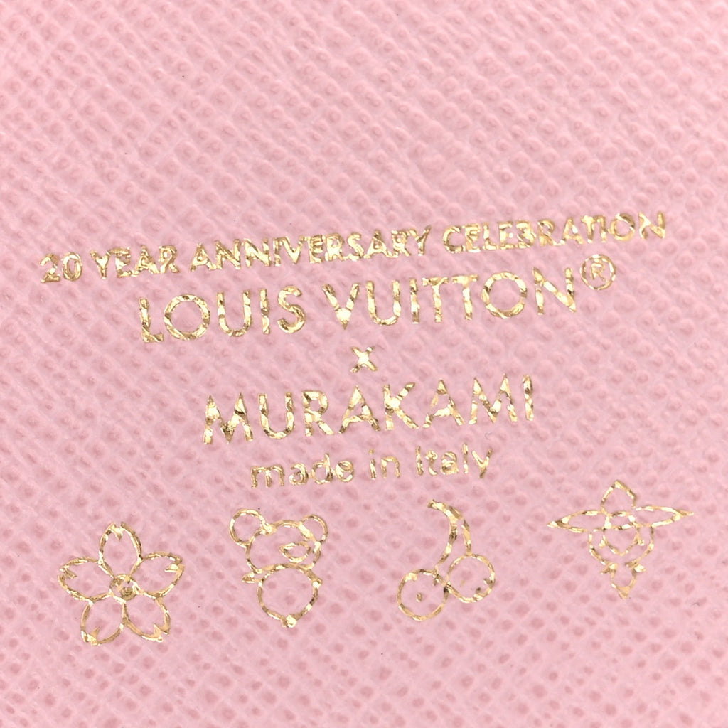Louis Vuitton LV X TM Monogram Cherry Blossom Victorine Wallet Sakura Brown