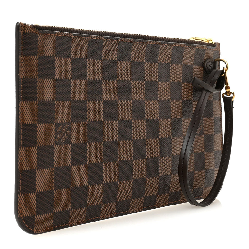 Louis Vuitton Damier Ebene Neverfull MM GM Pochette