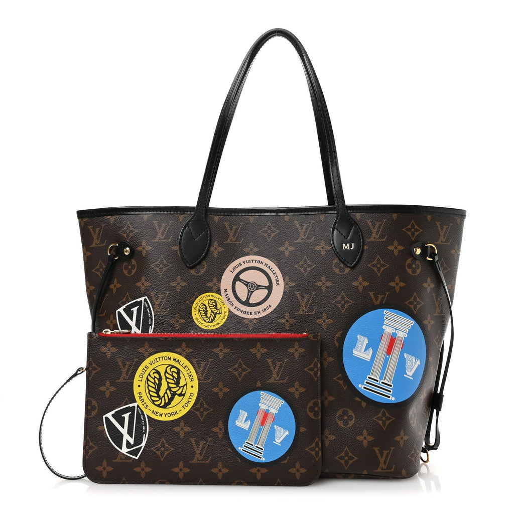 Louis Vuitton Monogram World Tour Neverfull MM