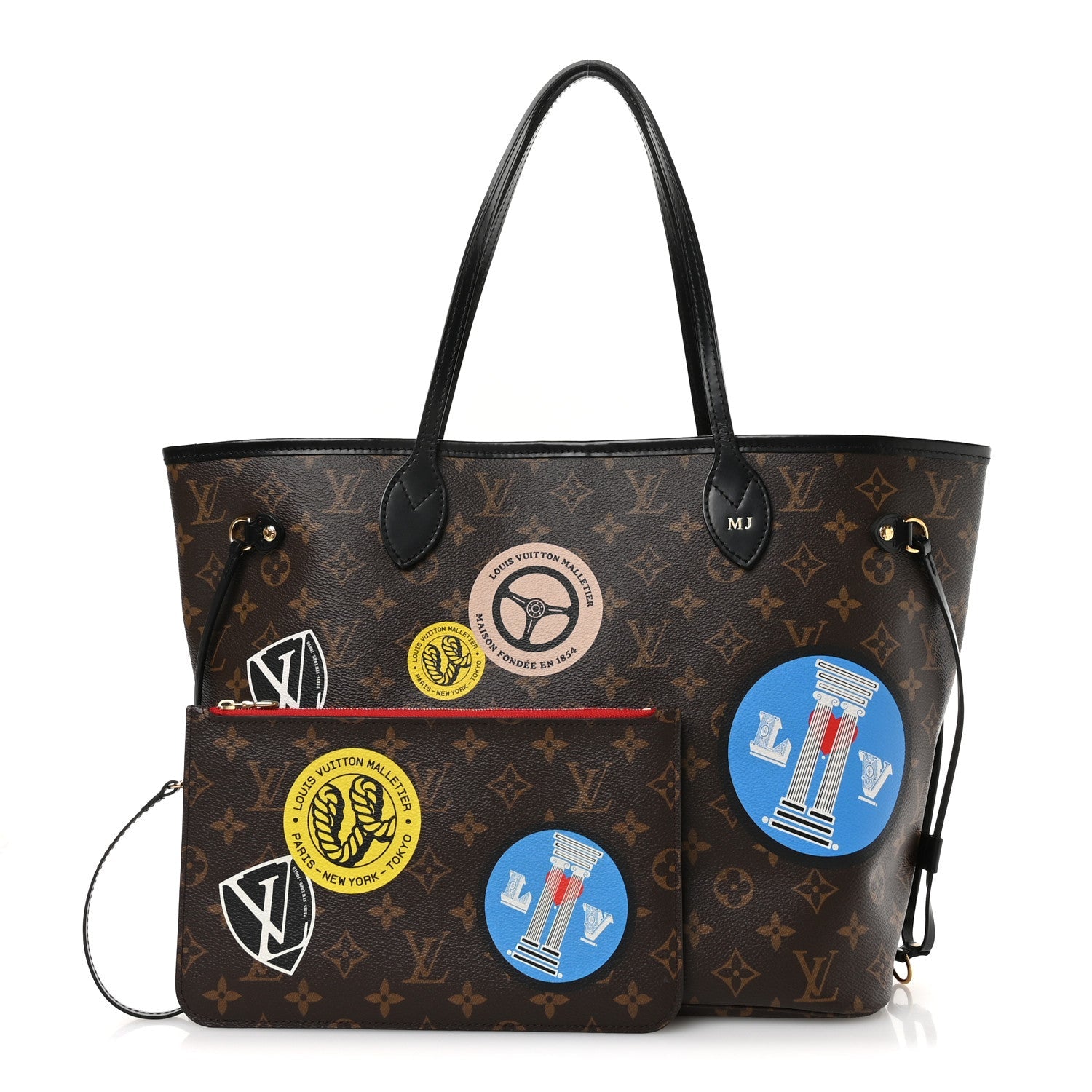 Louis Vuitton Monogram World Tour Neverfull MM