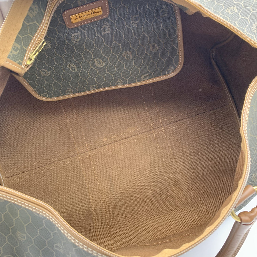 CHRISTIAN DIOR  Monogram Duffle Travel Unisex Bag Handbag