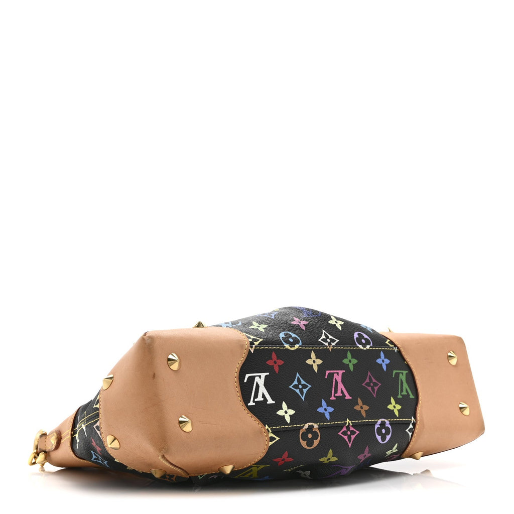 Louis Vuitton Monogram Multicolor Judy MM Black