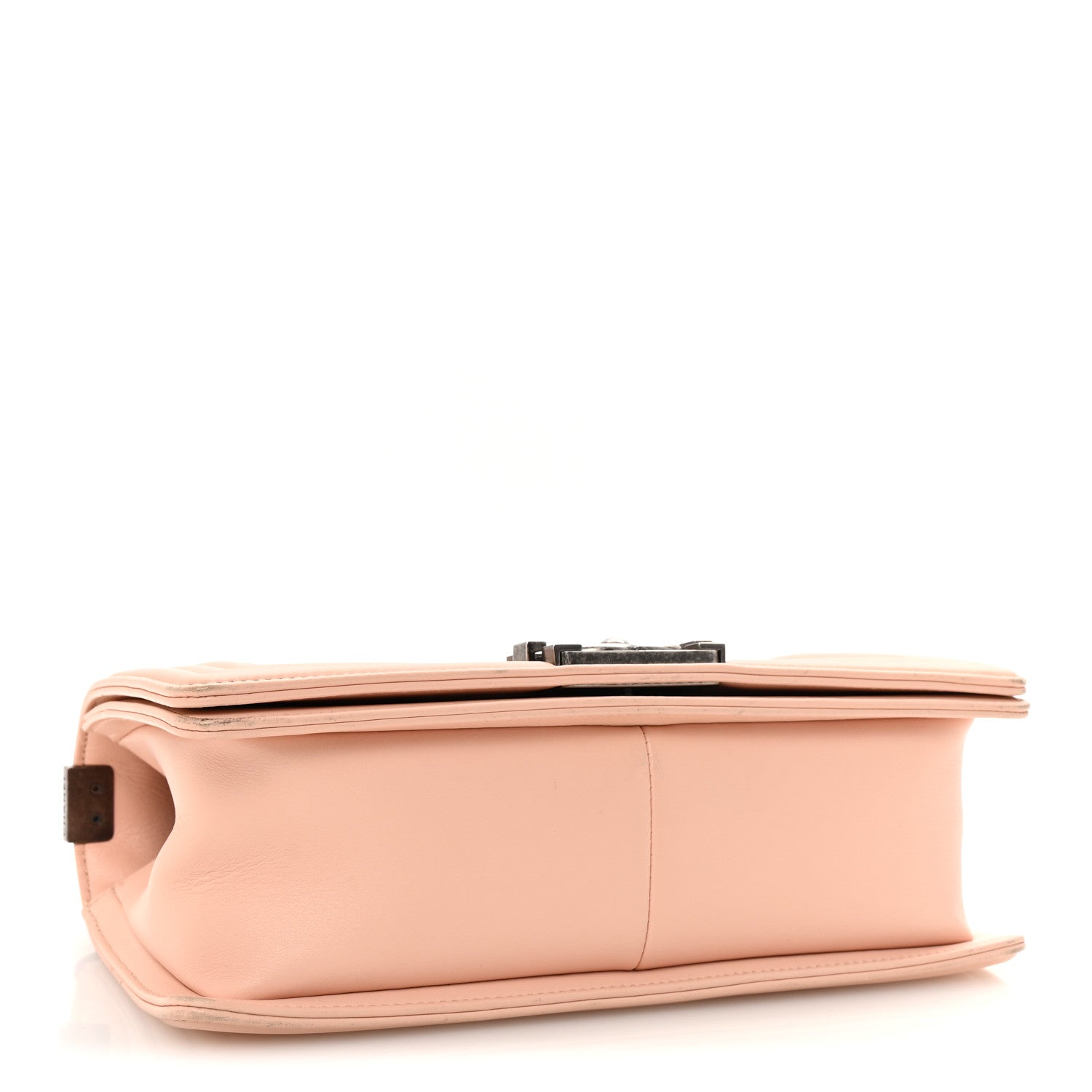 Chanel Lambskin Quilted Medium Boy Flap Light Pink