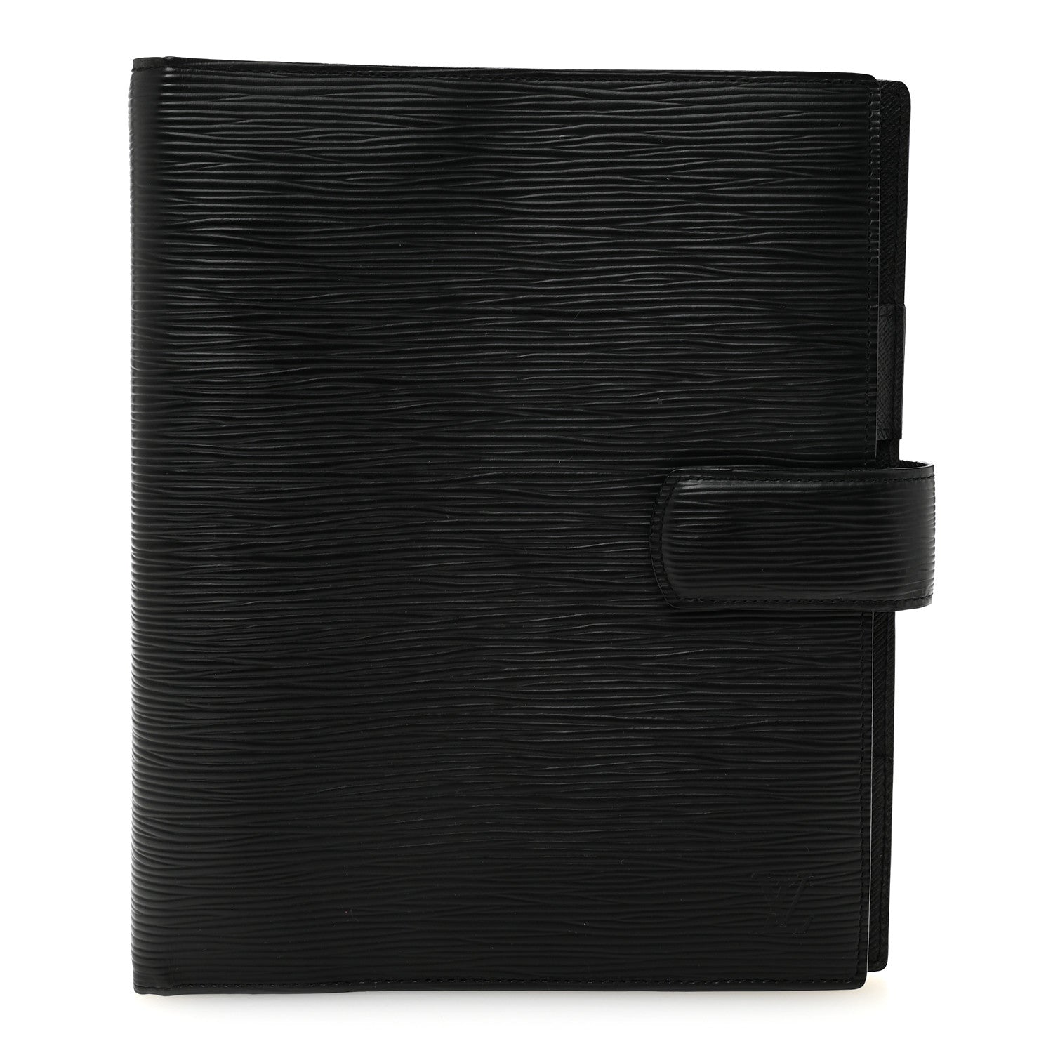Louis Vuitton Epi Large Ring Agenda Cover Black
