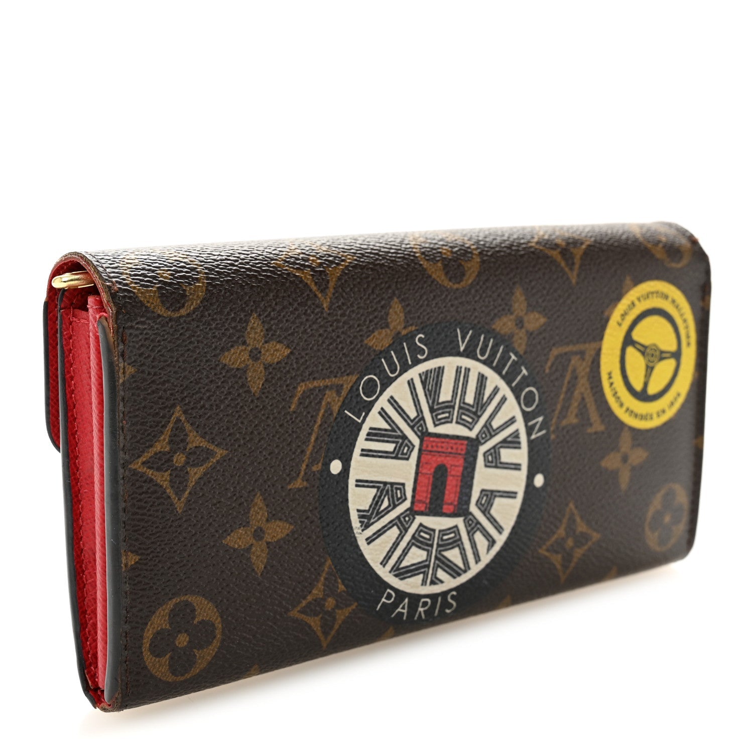 Louis Vuitton Monogram World Tour Sarah Wallet