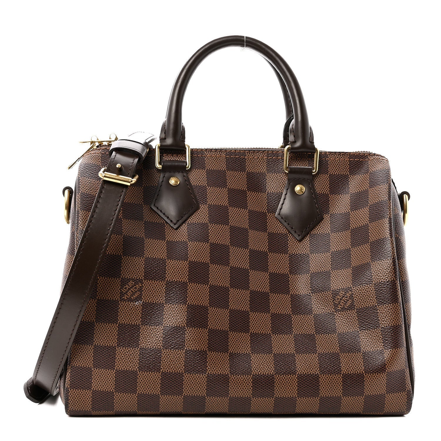 Louis Vuitton Damier Ebene Speedy Bandouliere 25