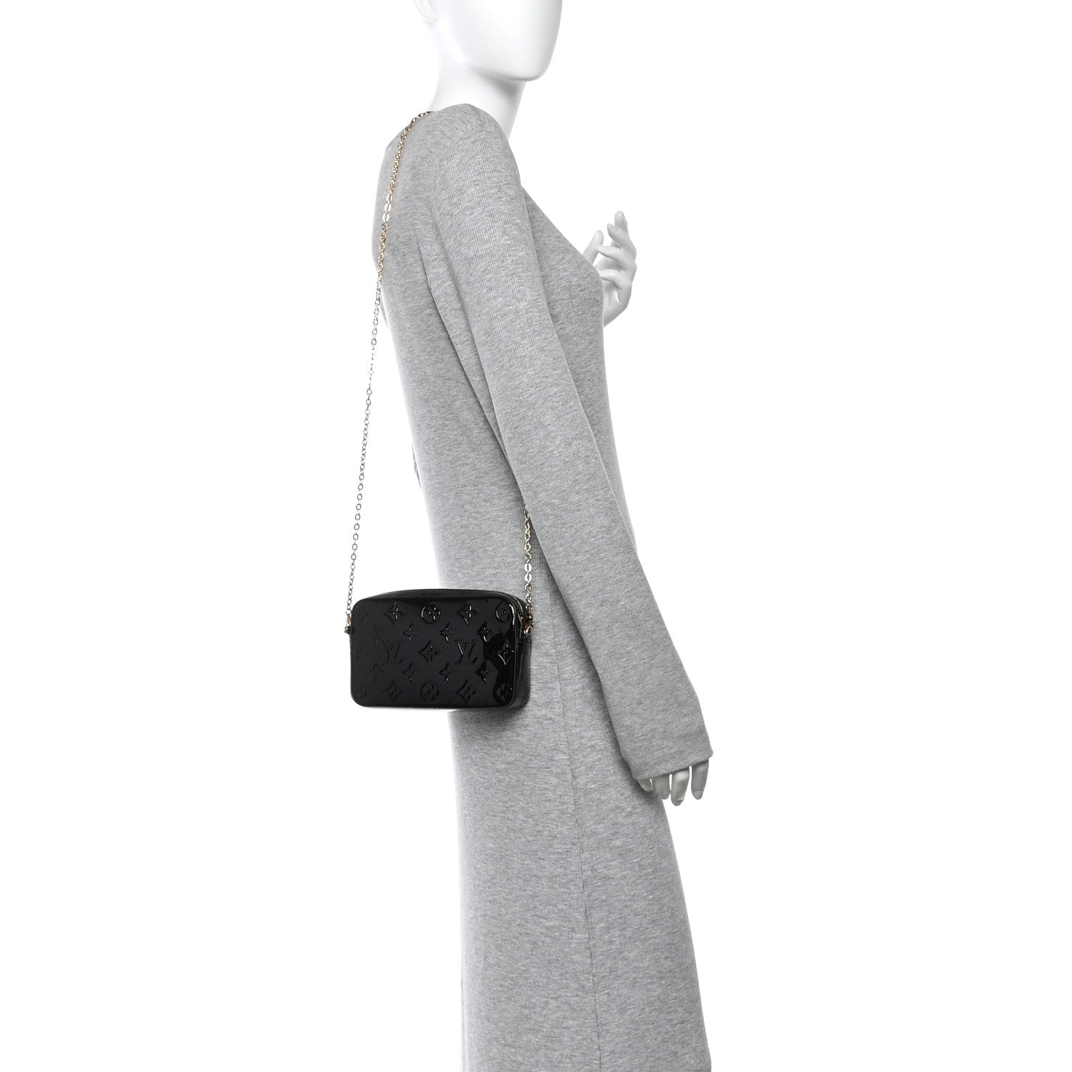 Louis Vuitton Vernis Camera Pouch Amarante