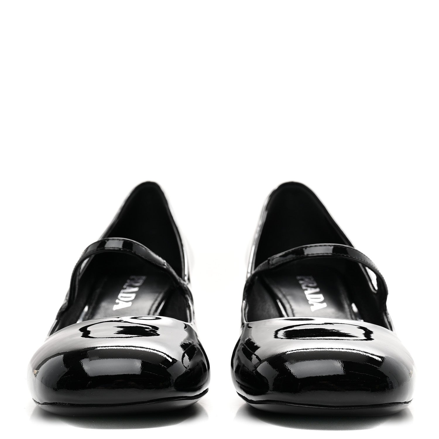 Prada Patent Mary Jane 45mm Pumps 38.5 Black