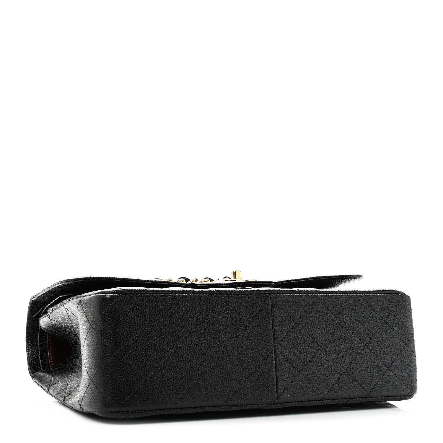 Chanel Caviar Quilted Jumbo Double Flap Black