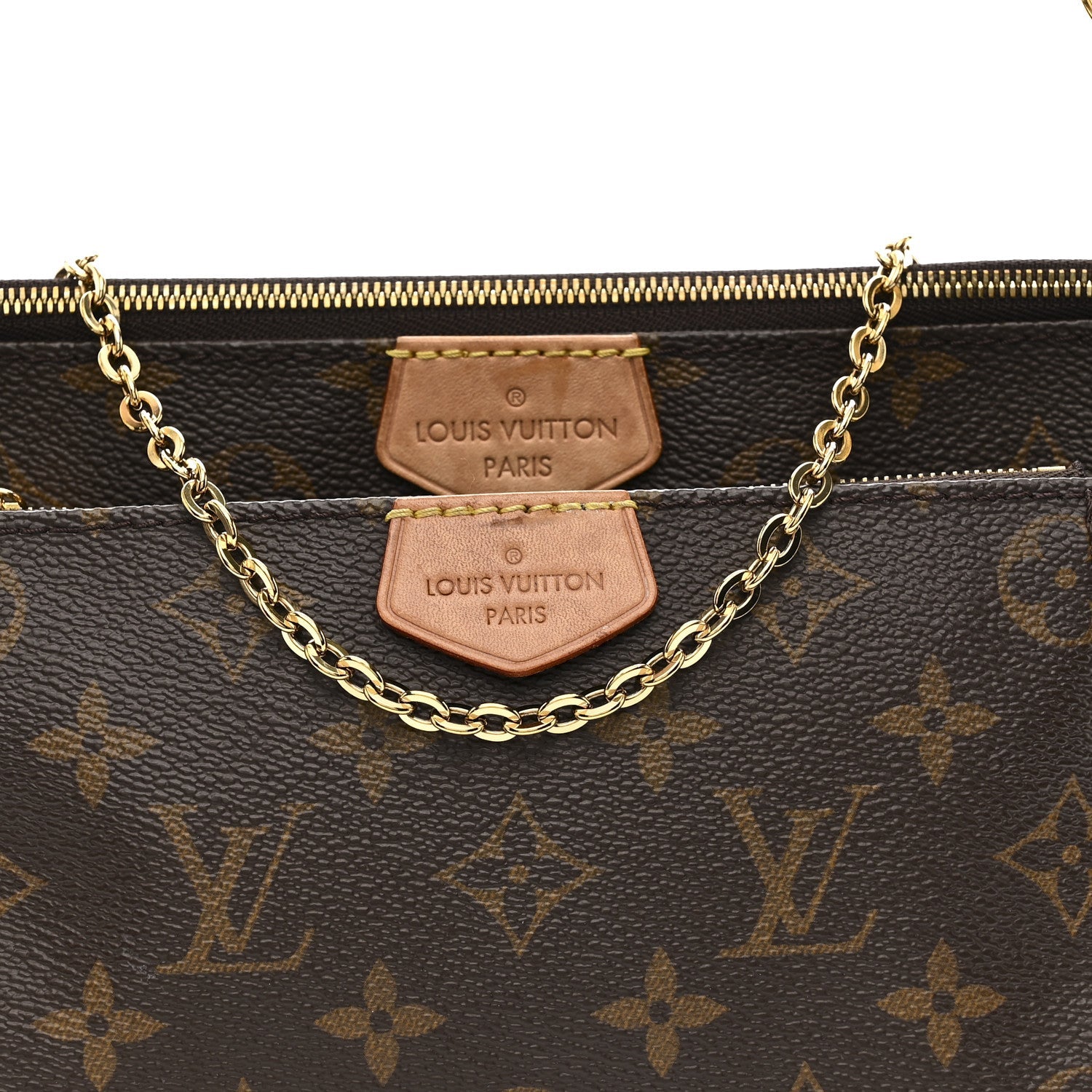 Louis Vuitton Monogram Multi Pochette Accessories Kaki