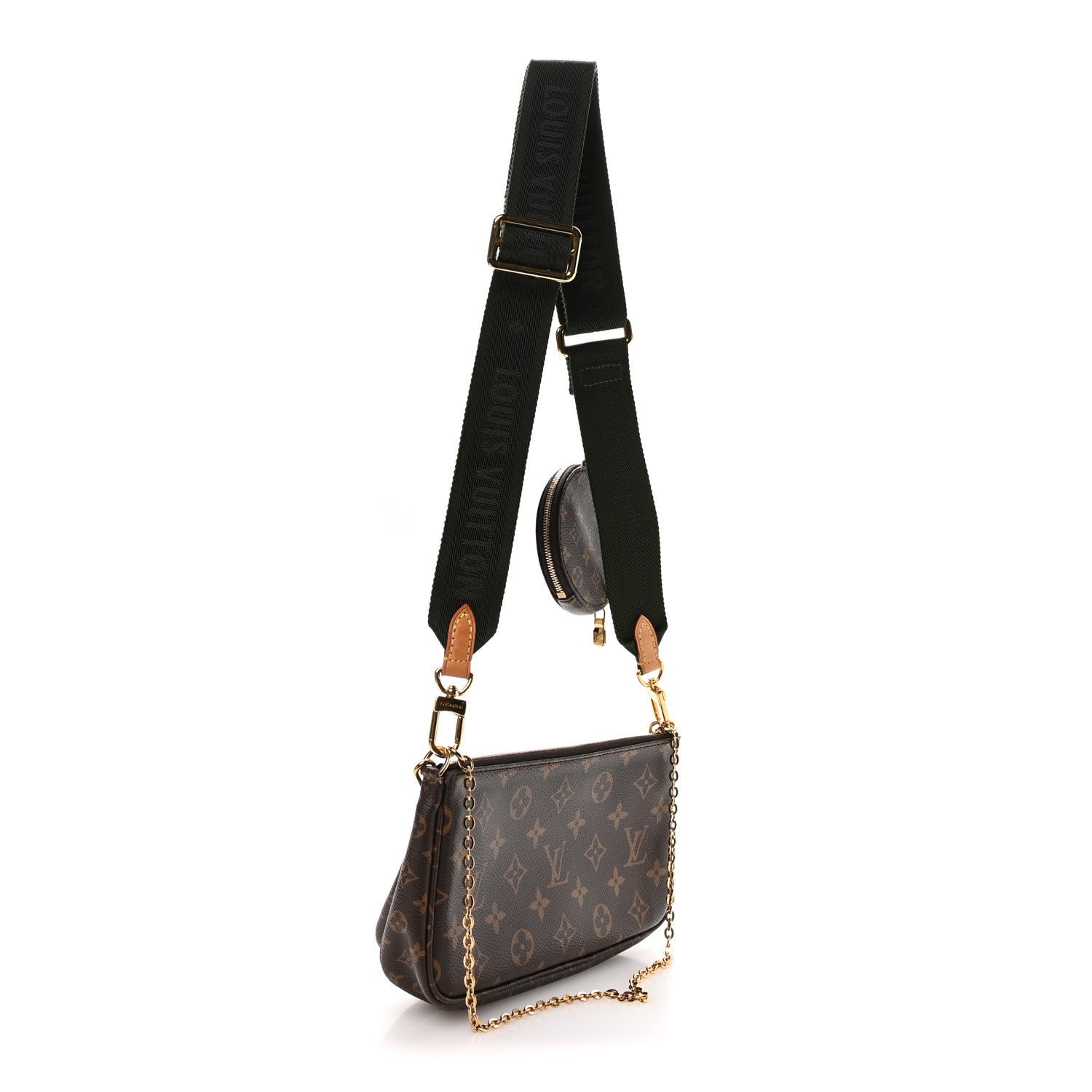 Louis Vuitton Monogram Multi Pochette Accessories Kaki