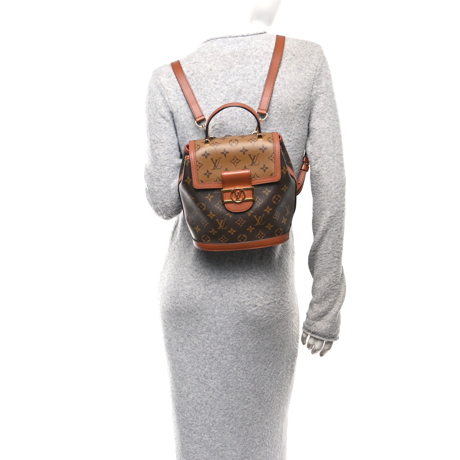 Louis Vuitton Reverse Monogram Dauphine Backpack PM
