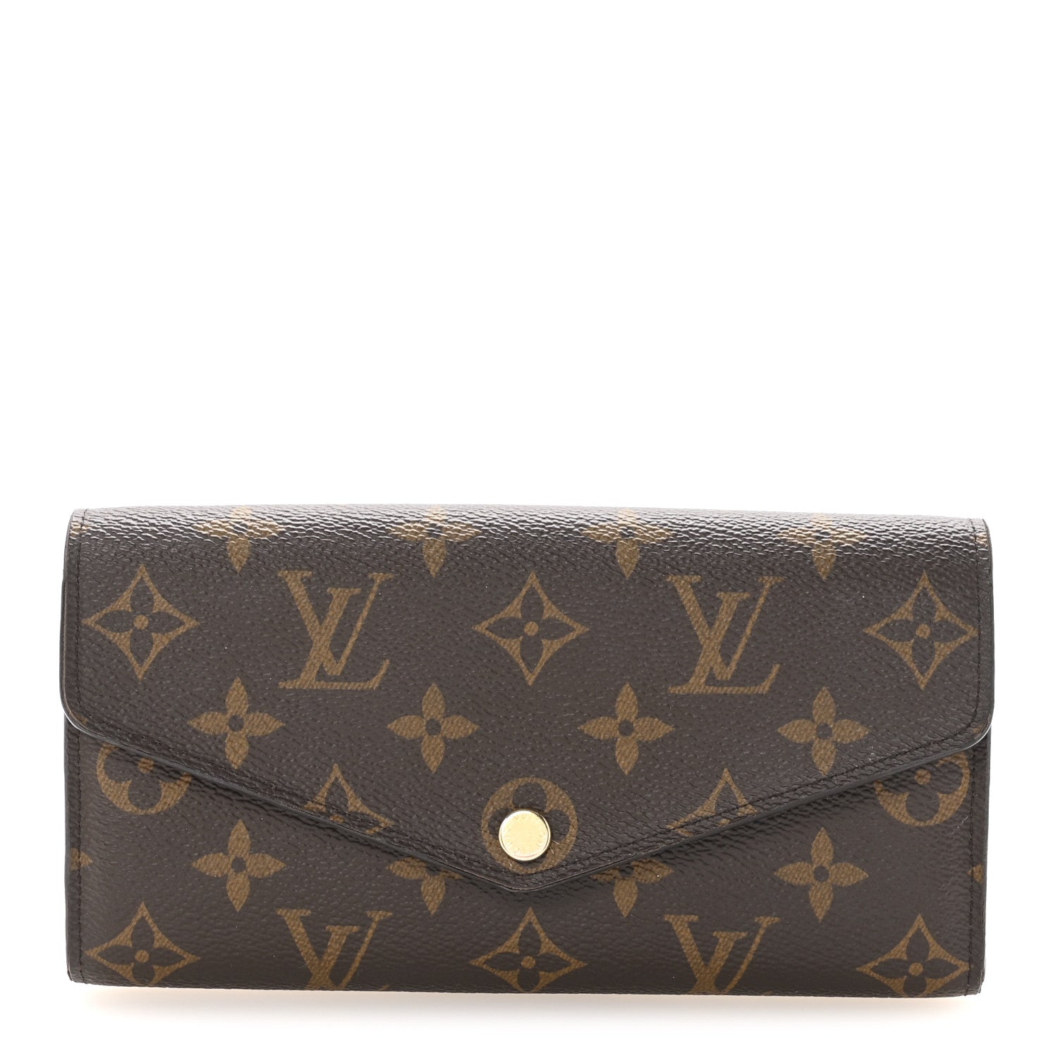 Louis Vuitton Monogram Sarah Wallet NM Coquelicot