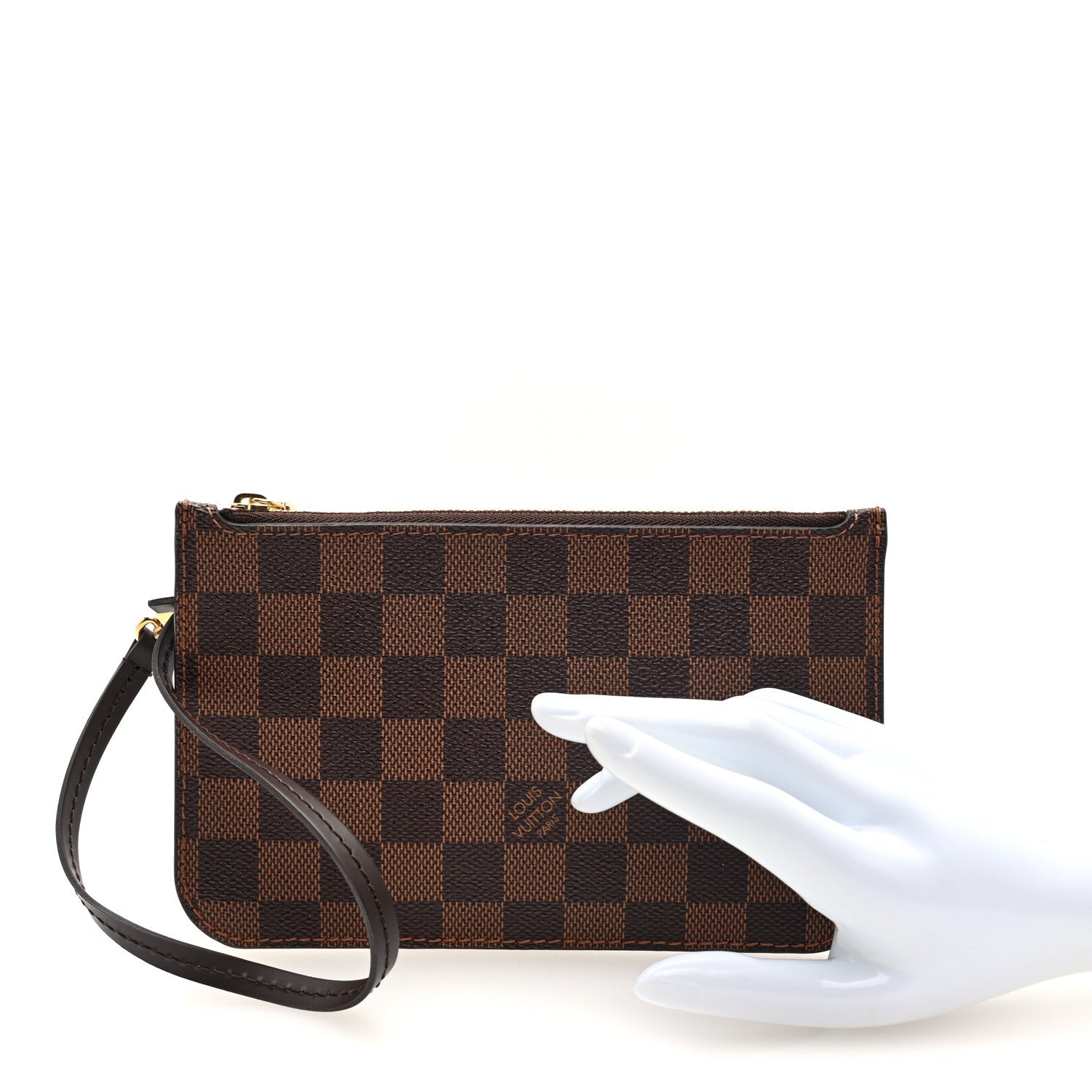 Louis Vuitton Damier Ebene Neverfull PM Pochette